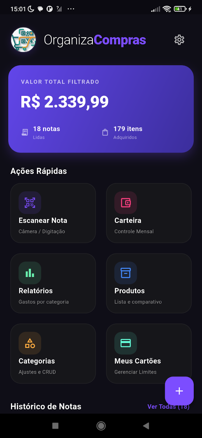 Organiza Compras App